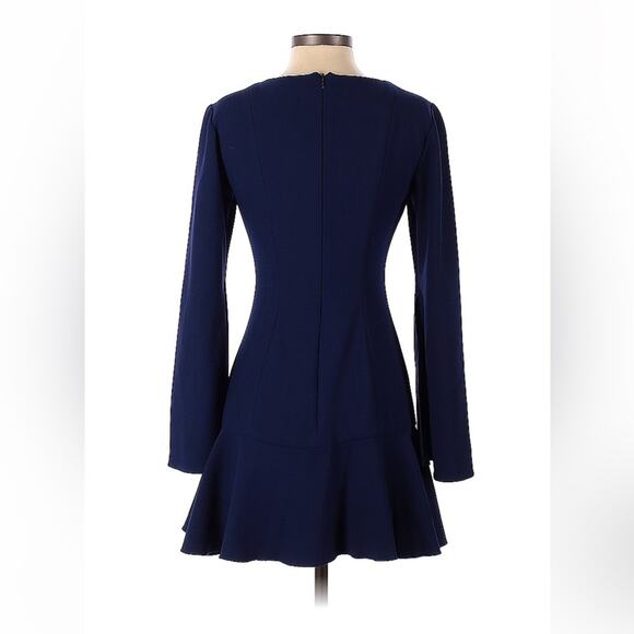 Finders Keepers blue drop waist ruffle dress, size small - Picture 2 of 9